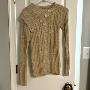 Super cute tan sweater